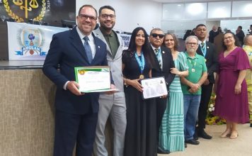 ASMIR PRESTIGIA POSSE DA TENENTE-CORONEL LUCELITA NA ALMEBRAS