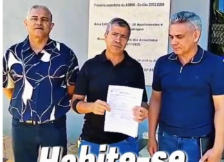 REGULARIZAÇÃO PATRIMONIAL: ASMIR RECEBE HABITE-SE DO ANEXO I
