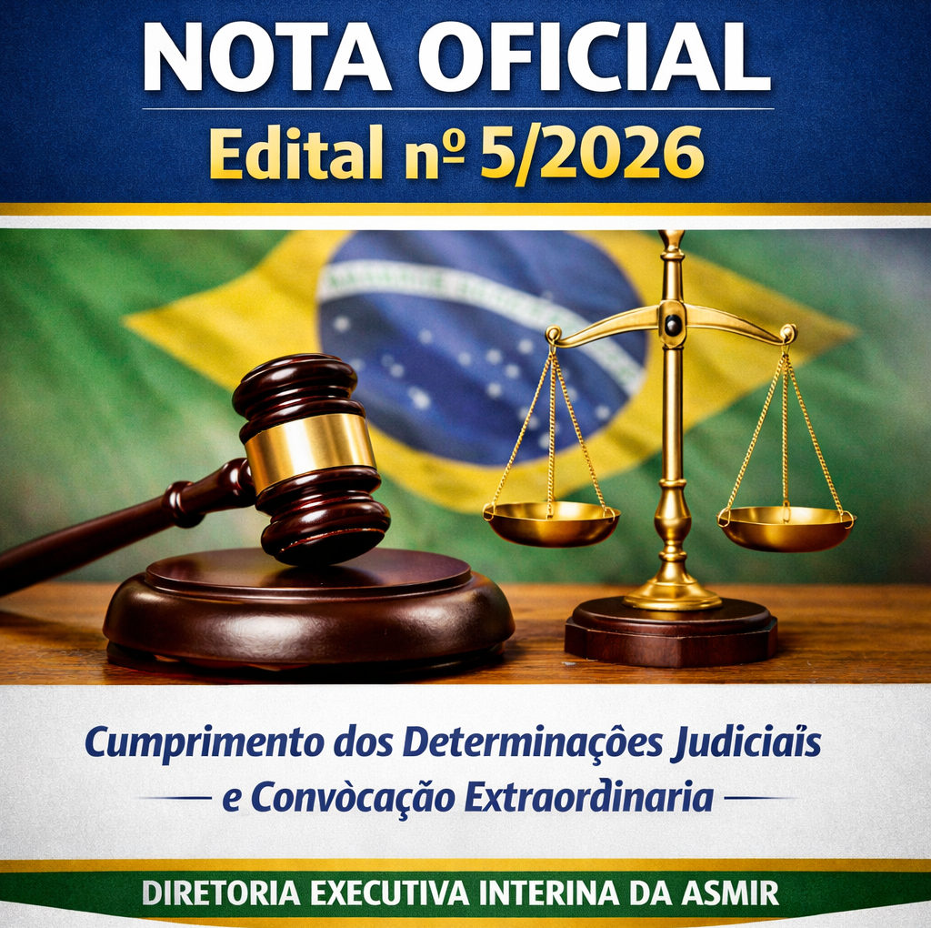 NOTA OFICIAL DA DIRETORIA EXECUTIVA INTERINA