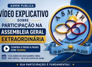 ASMIR publica vídeo explicativo sobre participação na Assembleia Geral Extraordinária virtual